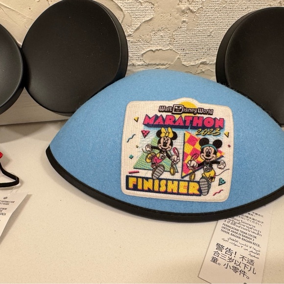RunDisney Lot of 2 Walt Disney World Marathon Weekend 2023 Finisher Ears - Picture 3 of 6